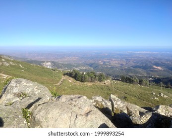 View from the mountain foia in Portugal