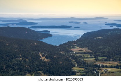 The view from mountain on Salt Spring Island | Canada