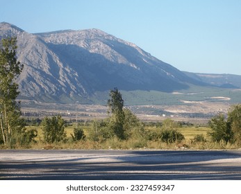A View of A Mountain Range in The Distance