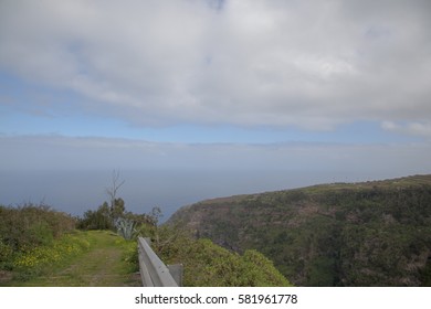 view from the mountain slope to the sea