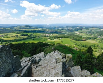 View From The Mountain Of The Wasserkuppe In The Rhön