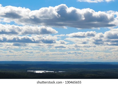 View from mountaintop