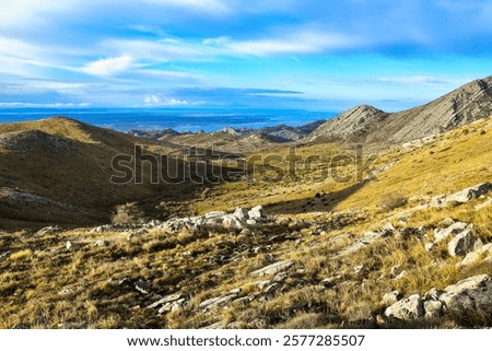 A view from a mountin