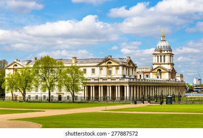 View Of The National Maritime Museum In Greenwich, London