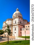 View of the national pantheon ( Santa Engracia Church) in Lisbon, Portugal