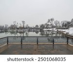 View of the National Park of Uzbekistan named after Alisher Navoi. In Tashkent, Uzbekistan