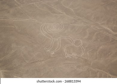 View Of Nazca Line: The Monkey