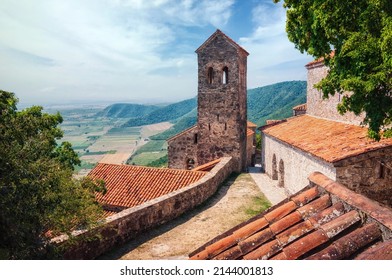 View Of Nekresi Monastery, Kakheti Georgia