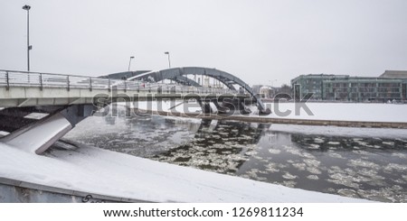 Similar – Foto Bild Speicherstadt Hamburg im Winter