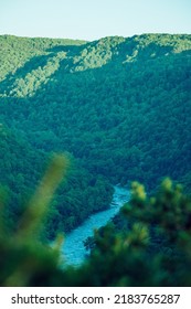 View From The New River Gorge Bridge