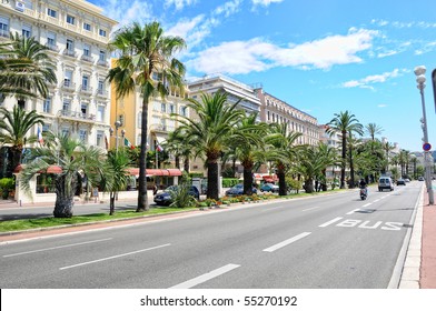 View Of Nice City, France