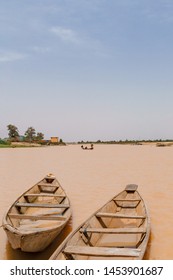 View Of Niger Irver In Niamey In Niger In Africa 