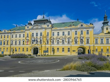 View of Nitra gallery in Slovakia.IMAGE