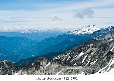 View North from Whistler Mountain