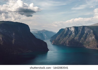 View Of Nærøyfjord In Norway