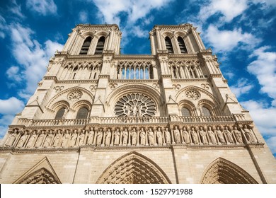 View of Notre dame de Paris