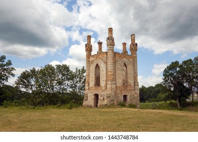 View Of The Novomalyn Castle Tower, Rivne Region, Ukraine