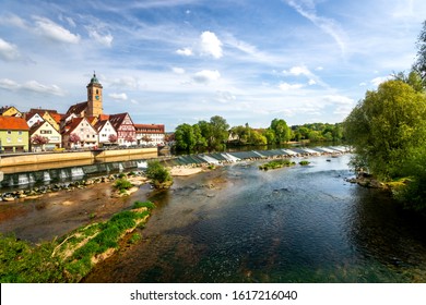 View To Nuertingen, Neckar, Germany 