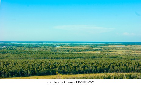 View from the observation deck of the valley.