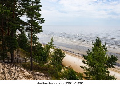 View From Observation Platform Near The Baltic Sea In Latvia