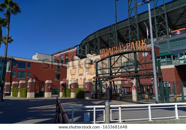 View Odoul Gate Oracle Park Home Stock Photo (Edit Now) 1633681648