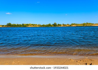 View Of The Oka River In Russia