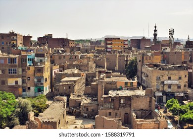 View of the old Islamic Cairo from Bab Zuweila, Cairo, Egypt