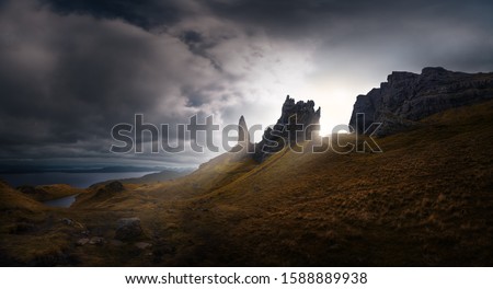 Similar – Old Man of Storr in Schottland