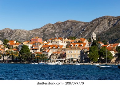 View to old town Cavtat in Dalmatia, Croatia. - Shutterstock ID 2087099770