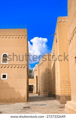 View of the old town of Riyadh