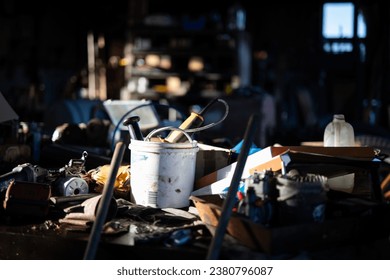 View of an old workshop