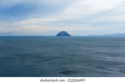 View On Ailsa Craig South Ayrshire, Scotland, UK