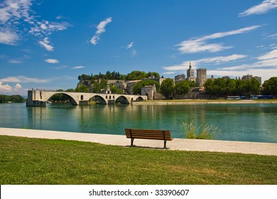 View On Avignon Bridge