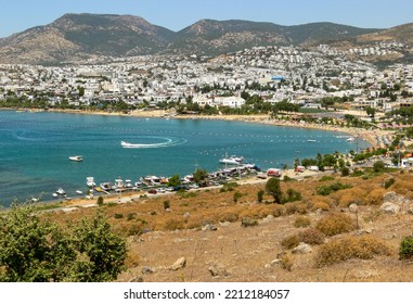 View On Bay From Hill In Bodrum