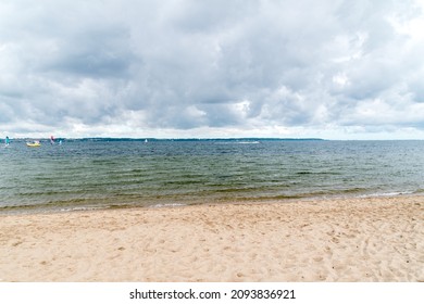 View On Bay Of Puck In Rewa, Poland.