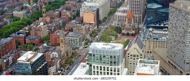 View On Boylston Street, Boston, MA