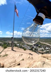 View From On Castle Rock Colorado