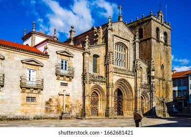 View on The Cathedral Of Our Lady Of The Assumption In Lamego, Portugal