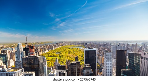 View On Central Park In New York