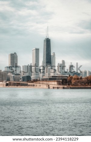 View on Chicago from Navy pier