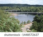 View on the Chippewa river in Eau Claire, Wisconsin, summer 2010