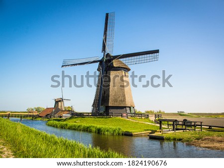 View on a Dutch Windmill