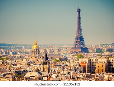 View on Eiffel Tower, Paris, France - Shutterstock ID 111362132