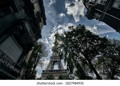 View on Eiffel Tower, Paris, France