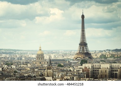 View On Eiffel Tower, Paris, France