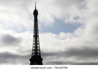 View on Eiffel Tower, Paris, France.