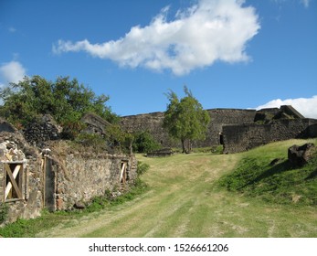 View On Fort Delgres At Basse Terre In Guadeloupe