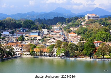 View On Kandy City, Sri Lanka