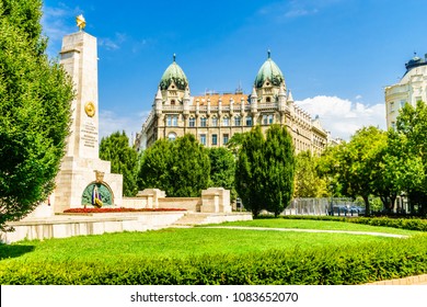 View On Liberty Square In Budapest - Hungary