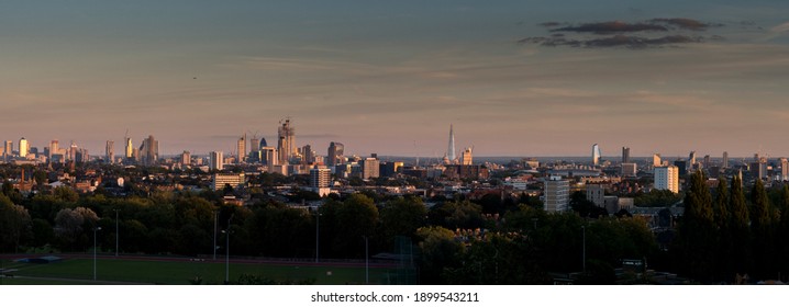 View On London From The Parliament Hill